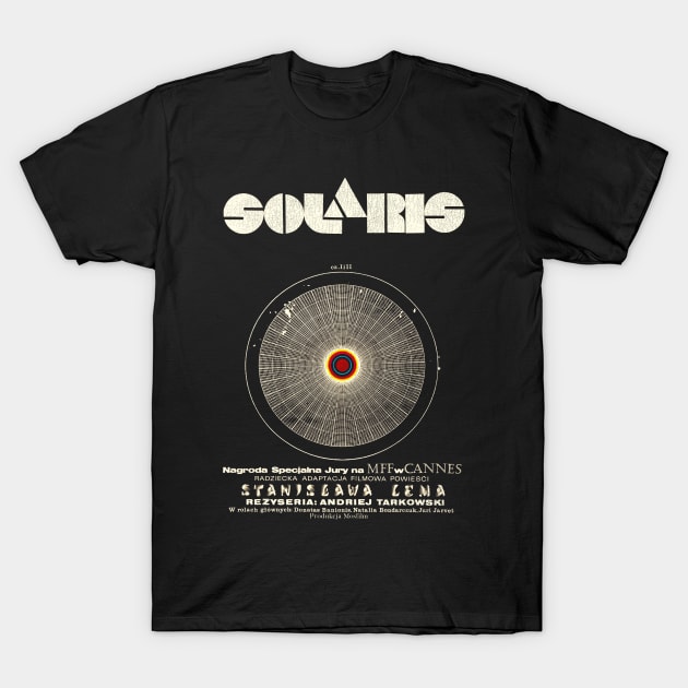 SOLARIS / 70s Cult Sci Fi Film T-Shirt by darklordpug